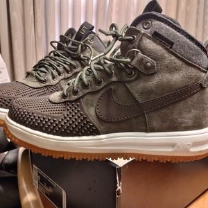 Lunar Force 1 Duckboot Brown/Army Olive